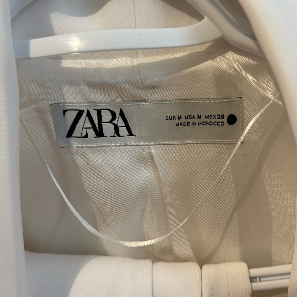 Zara Off-White Pant Suit